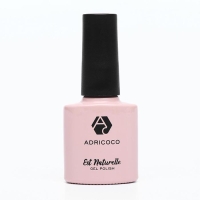 Гель-лак ADRICOCO Est Naturelle №01 камуфлирующий розовый, 8 мл