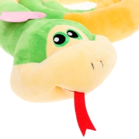 Мягкая игрушка &laquo;Удав&raquo;, цвет зелёный, 202 см