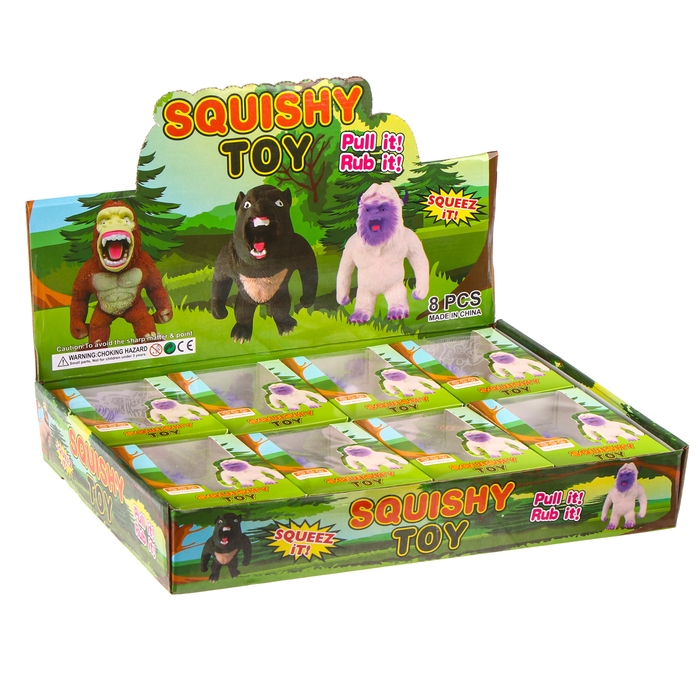 Мялка-тянучка &laquo;Обезьяна&raquo;, с песком