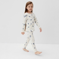 Пижама детская (лонгслив и брюки) KAFTAN Little berry р.32 (110-116)