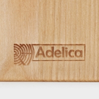 Набор разделочных досок на подставке 2 шт: 38&times;18, 28&times;18 см, пропитаны минеральным маслом, берёза