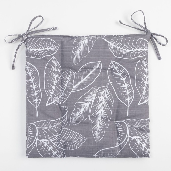 Сидушка на стул Этель "Ease" 42х42 см, 100% хлопок, репс 210 г/м2