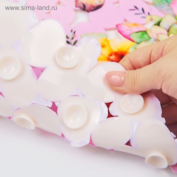 SPA-коврик для ванны на присосках Доляна &laquo;Единорог&raquo;, 34&times;65 см