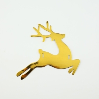 Гирлянда на ленте &laquo;Новогодняя&raquo;, на Новый год, золото