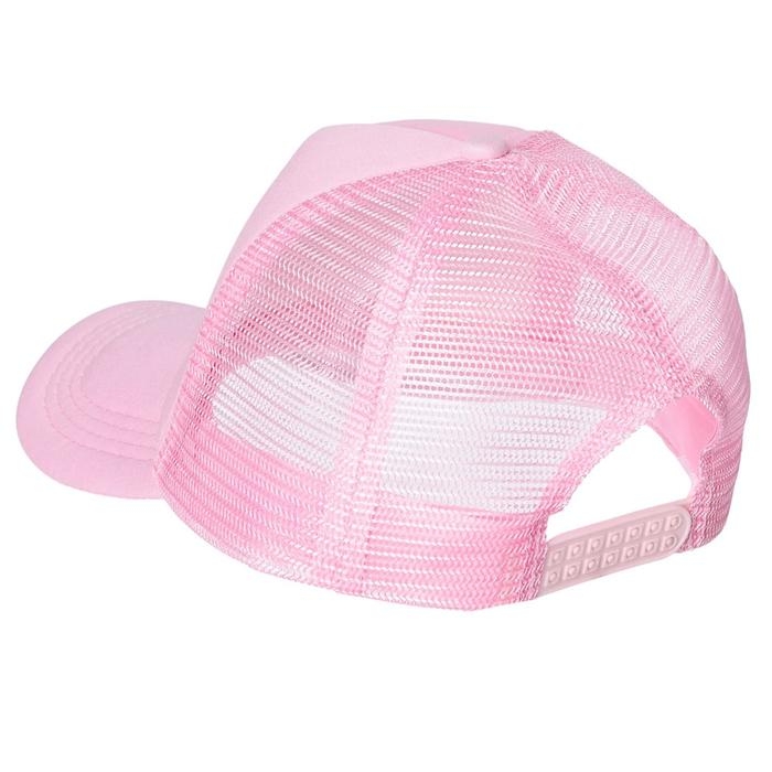 Бейсболка, цвет розовый, размер 56-58 Бейсболка, цвет розовый, размер 56-58