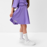 Юбка для девочки KAFTAN, р. 34 (122 - 128 см), сиреневый Юбка для девочки KAFTAN, р. 34 (122 - 128 см), сиреневый