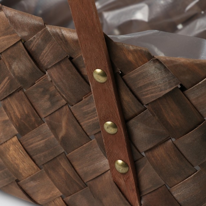 Набор корзин плетеных, 31х21х13/35,5 см, 22х11,5х13,5/31,5 см, 2 шт, секвойя Набор корзин плетеных, 31х21х13/35,5 см, 22х11,5х13,5/31,5 см, 2 шт, секвойя