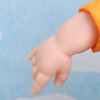 Кукла мягкая "Жилан" в национальном костюме Китая, резина, текстиль, 56 см, микс