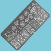 Диск для стемпинга металлический «Vibe», 12 × 6 см Диск для стемпинга металлический «Vibe», 12 × 6 см