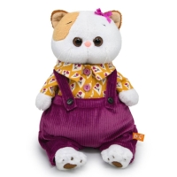 Мягкая игрушка &laquo;Ли-Ли&raquo;, в вельветовом полукомбинезоне, 24 см
