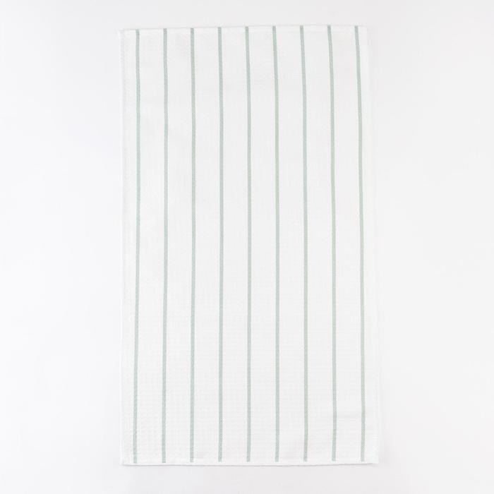Полотенце "Этель" Green classic 40х70см, 100% хлопок, вафля