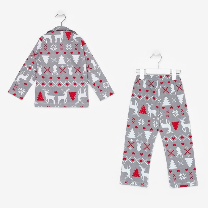 Пижама детская KAFTAN «Скандинавия», размер 32 (110-116) Пижама детская KAFTAN «Скандинавия», размер 32 (110-116)