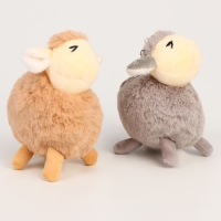 Мягкая игрушка &laquo;Овечка&raquo; на брелоке, 12 см, цвет МИКС