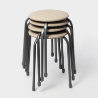 Набор табуретов &laquo;ЭКОНОМ&raquo; ТЭ2/СК, слоновая кость, 4 шт