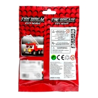 Конструктор «Пожарная машина», 63 детали Конструктор «Пожарная машина», 63 детали