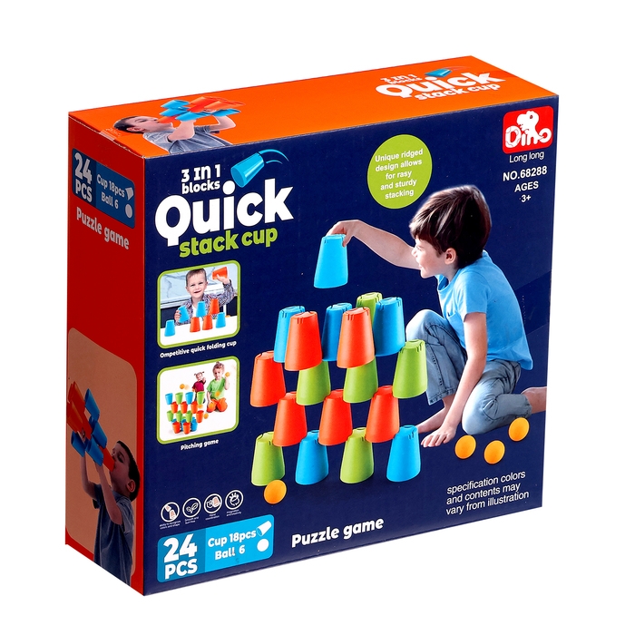 Игра детская &laquo;Пирамида знаний&raquo;, 24 элемента