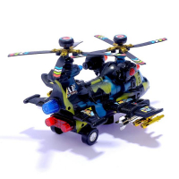 Вертолет &laquo;Воздушный бой&raquo;, работает от батареек, световые и звуковые эффекты