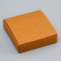 Коробка для 9 конфет, 13,7 х 13,7 х 3,5 см. Кондитерская упаковка