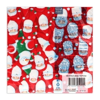 Новогодние салфетки бумажные Home Collection &laquo;Веселые деды морозы&raquo;, 3 слоя, 33х33 см, 20 шт