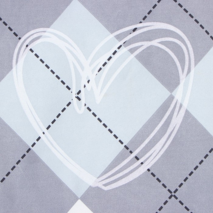 Постельное бельё Экономь и Я евро Geometry 200х215см, 200х215см, 70х70см-2 шт, полисатин, 80 г/м&sup2;