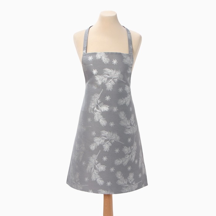 Фартук Этель &laquo;Серебряные ветки&raquo;, 60х70 см, саржа 190 г/м2