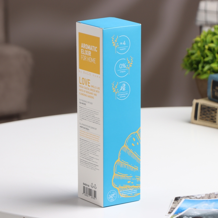 Ароматический диффузор Морская вода 40 мл Ароматический диффузор Морская вода 40 мл