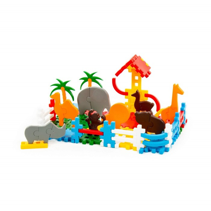 Конструктор &laquo;Зоопарк&raquo;, 117 деталей