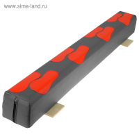 Бревно гимнастическое мягкое «Следы», 1,5 м, цвета МИКС Бревно гимнастическое мягкое «Следы», 1,5 м, цвета МИКС