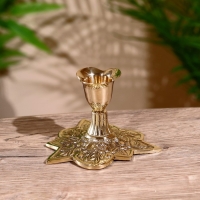 Подсвечник "Кэндл" латунь 8 см Подсвечник "Кэндл" латунь 8 см