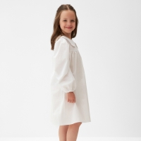 Платье для девочки MINAKU, цвет белый, рост 122 см