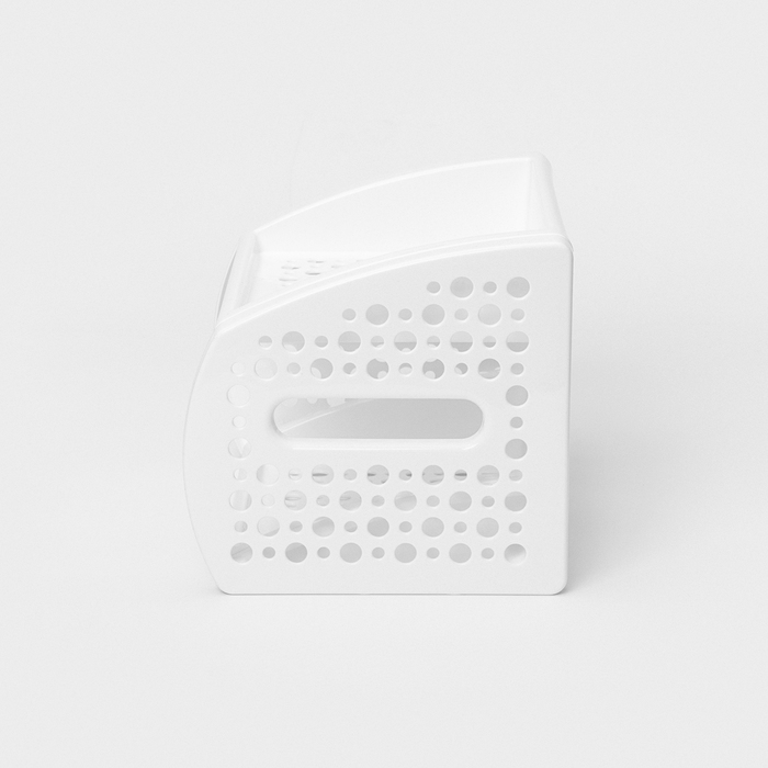 Этажерка настольная 2-х секционная, цвет белый