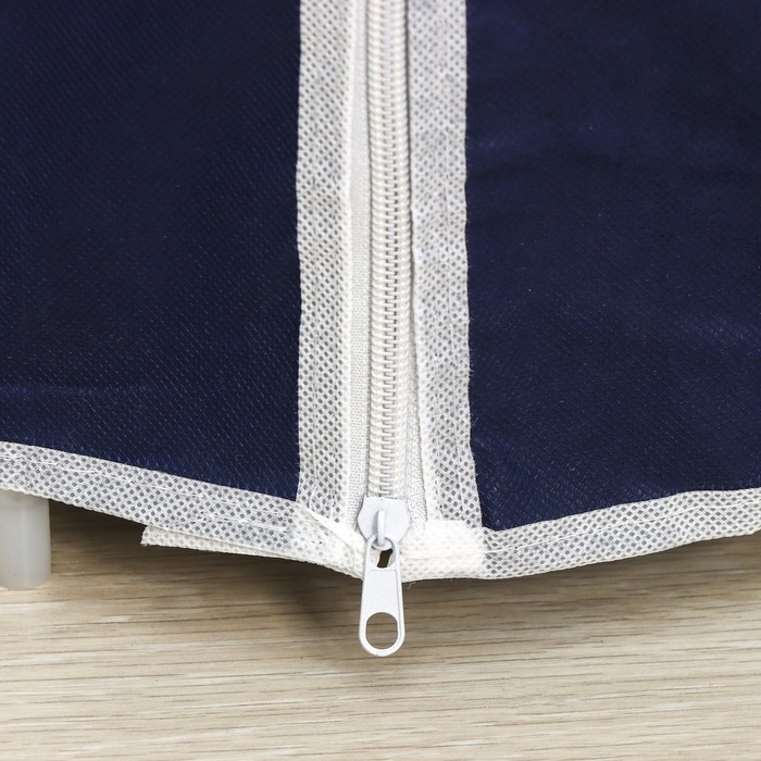 Обувница, 4 яруса, 57&times;28&times;72 см, цвет синий