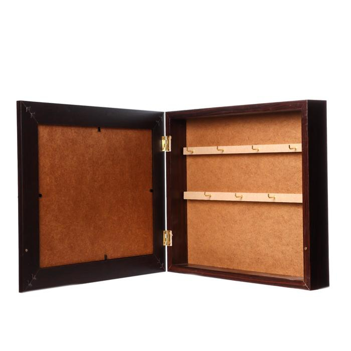 Ключница "Home" венге 26х31 см