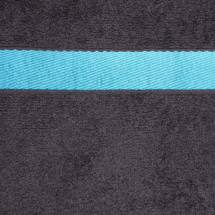 Полотенце махровое Love Life Полотенце махровое Love Life "Самум" 50*90 см, серый, синий, 100% хл, 450 гр/м2