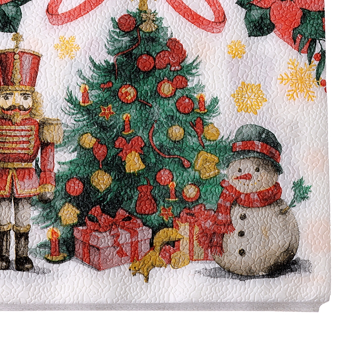 Новогодние салфетки бумажные Новогодние салфетки бумажные "Елка", двухслойные, 33х33 см, 20 шт.