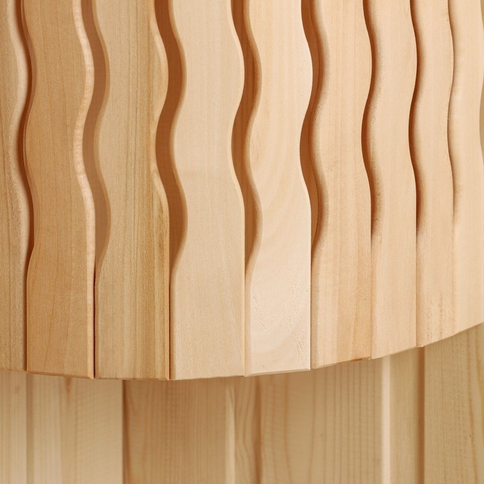 Абажур угловой из липы, ПРОМО Абажур угловой из липы, ПРОМО