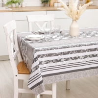 Клеёнка на стол на нетканой основе Доляна &laquo;Рэй&raquo;, рулон 20 метров, ширина 137 см, общая толщина 0,3 мм