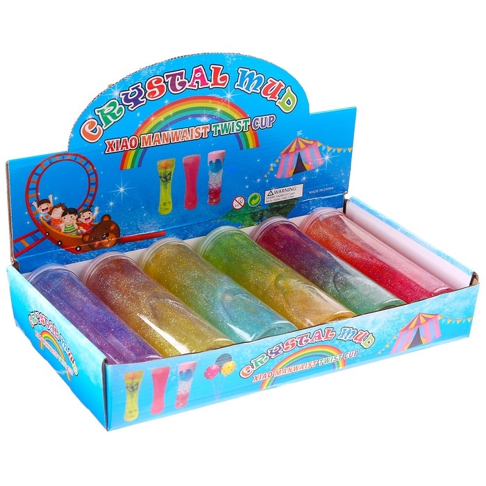 Лизун - слайм «Перелив», цвета МИКС Лизун - слайм «Перелив», цвета МИКС