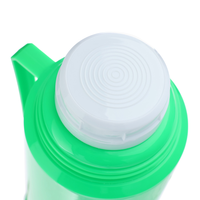 Термос 1 л, со стеклянной колбой, сохраняет тепло 8 ч, 13 х 28 см, зеленый Термос 1 л, со стеклянной колбой, сохраняет тепло 8 ч, 13 х 28 см, зеленый