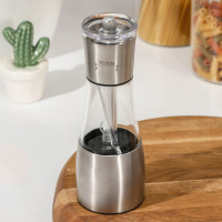 Мельница для специй &laquo;Восторг&raquo;, 19&times;6,5 см, двухсторонний помол для соли и перца