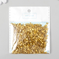 Декор стекло "Слюда золото" 20 гр Декор стекло "Слюда золото" 20 гр