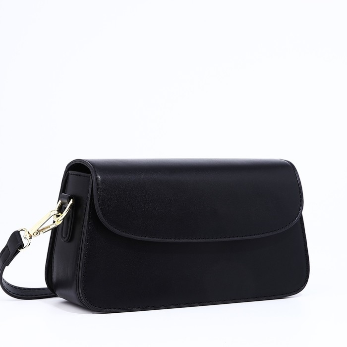 Сумка-мессенджер на магните, цвет чёрный