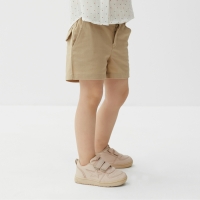Шорты детские MINAKU: Cotton Collection цвет бежевый, рост 116