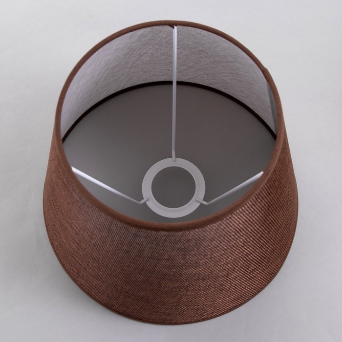 Абажур E27 кофе 25х25х19 см Абажур E27 кофе 25х25х19 см