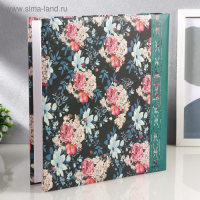 Фотоальбом на 400 фото 10х15 см "Цветочная элегия" в коробке МИКС 34х31х5,5 см