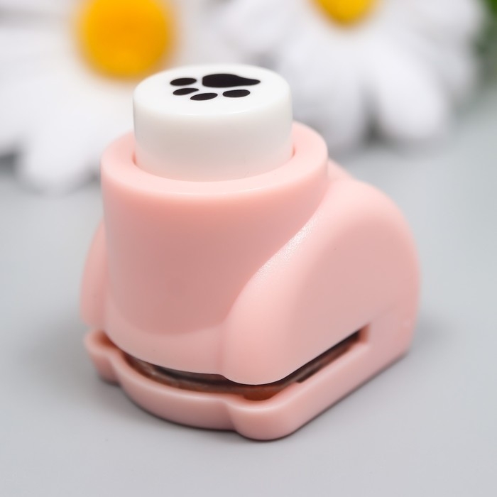 Дырокол фигурный Дырокол фигурный "Отпечаток лапки" d=0,8 см МИКС 3х2,5х2,5 см