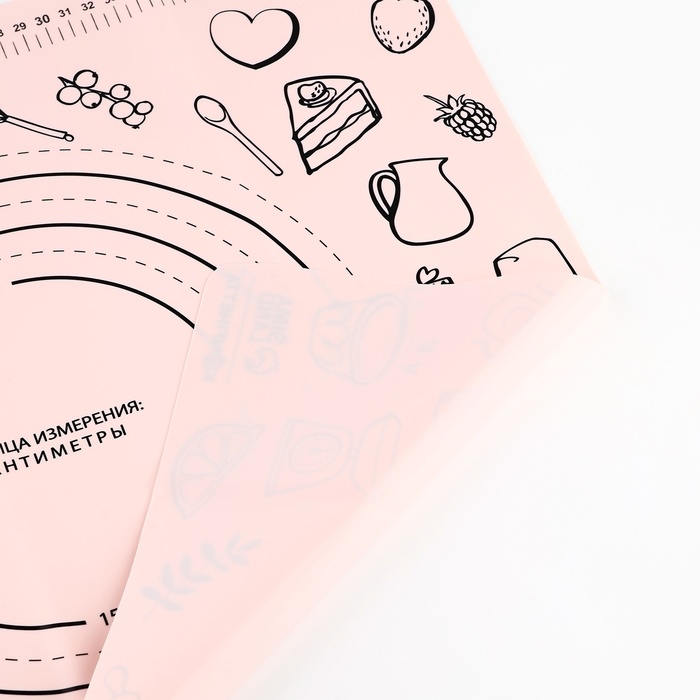 Силиконовой коврик для выпечки «Сердце дома», 50 х 40 см Силиконовой коврик для выпечки «Сердце дома», 50 х 40 см