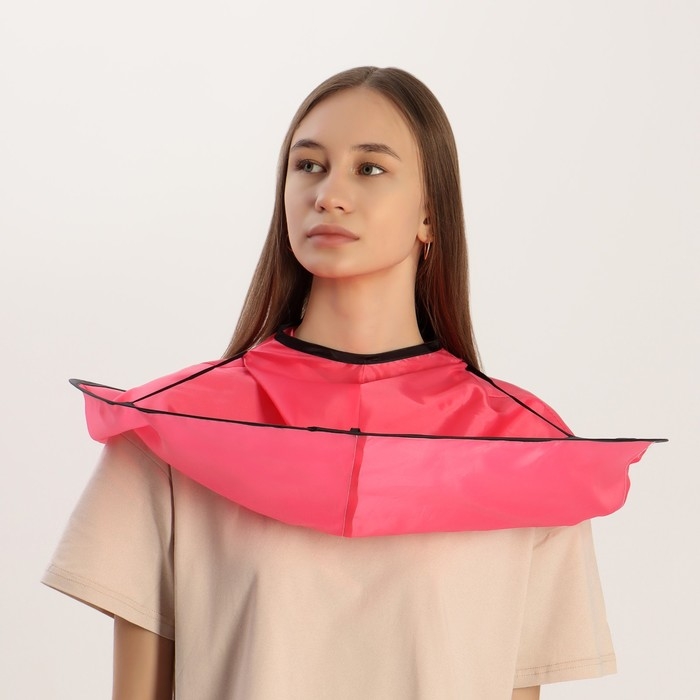 Пелерина парикмахерская, детская, d = 62(&plusmn;1) см, цвет МИКС