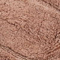 Ковер для ванны SL Home, хлопок, 60&times;90 см, цвет мокко