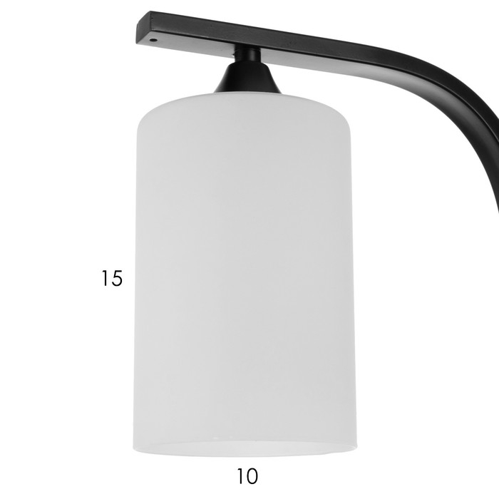 Бра Бра "Алатея" Е27 40Вт черный 10х23 см